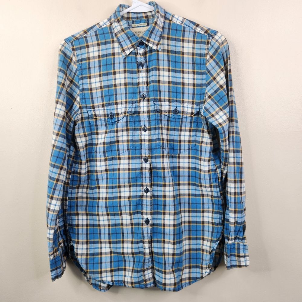 Denim & Supply Ralph Lauren RL Surplus Rustic Utilitarian LS Button Down XS